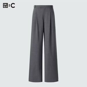UNIQLO : C Pleated Wide Pants Women’s